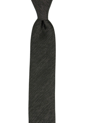 GNISTRANDE BLACK skinny tie