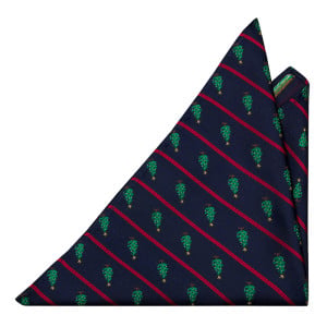 GODJUL Blue pocket square