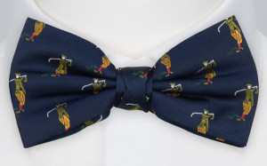 GOINGFORGOLF DARK BLUE bow tie