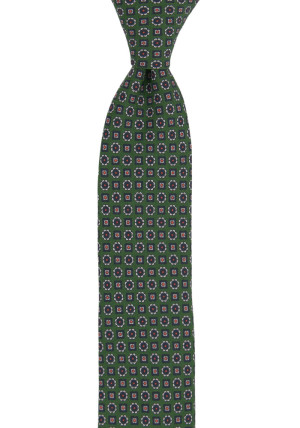 GRAZIA GREEN skinny tie