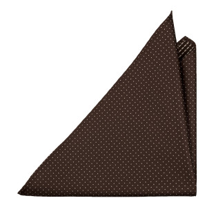 GRYMT BROWN pocket square