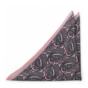 GUARNITO DUSTY PINK pocket square