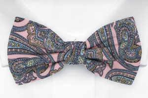 GUARNITO DUSTY PINK bow tie
