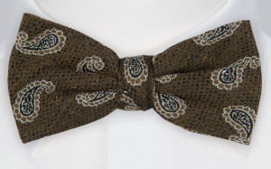 HANGINTHERE BROWN bow tie