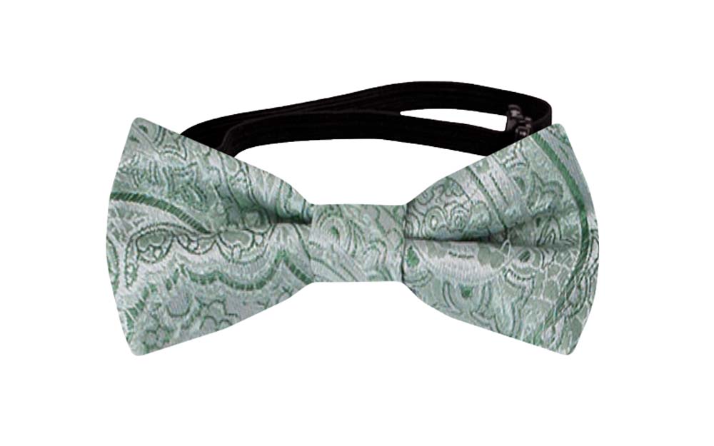 HONEYMOON PALE GREEN baby bow tie