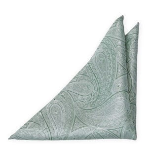 HONEYMOON PALE GREEN pocket square