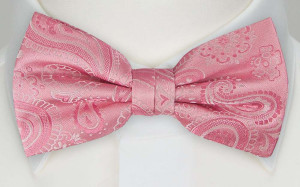 ROMANTISK PINK bow tie