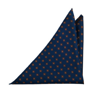 INGOODORDER NAVY pocket square