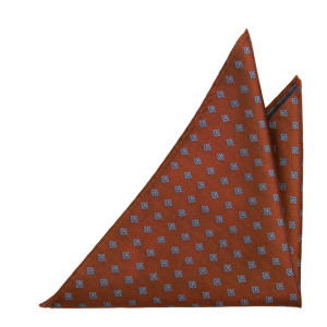 INGOODORDER TERRACOTTA pocket square