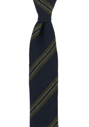 INLINEA GREEN skinny tie