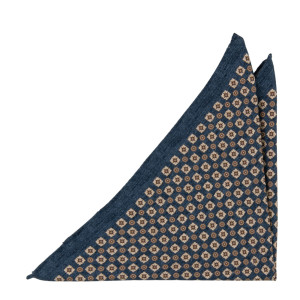 IRRESISTIBLE BLUE pocket square