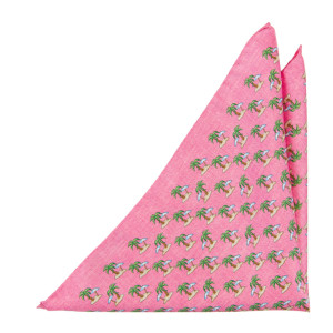 ISOLA PINK pocket square
