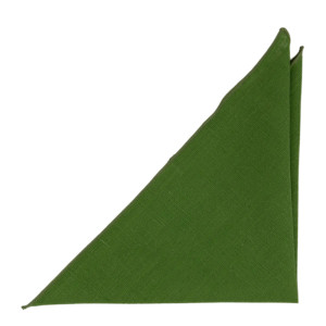 BASKETVEIL GREEN pocket square