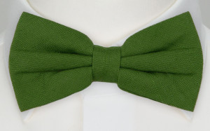 BASKETVEIL GREEN bow tie