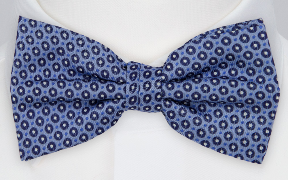 DANSGOLV BLUE pre-tied bow tie