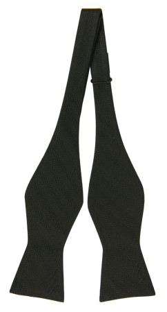 DRUMMEL BLACK self-tie bow tie