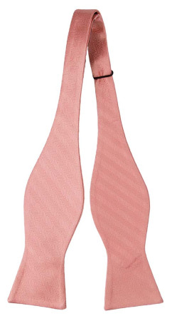 DRUMMEL CORAL self-tie bow tie