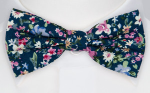 DUSKYBLOOM BLUE bow tie