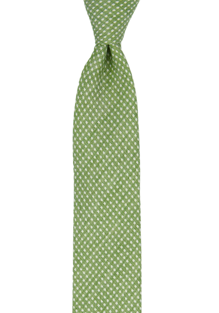 GILLA GREEN skinny tie