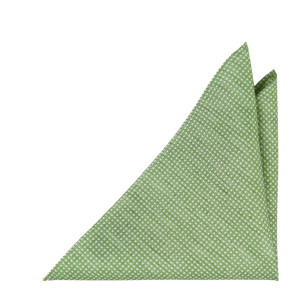 GILLA GREEN pocket square