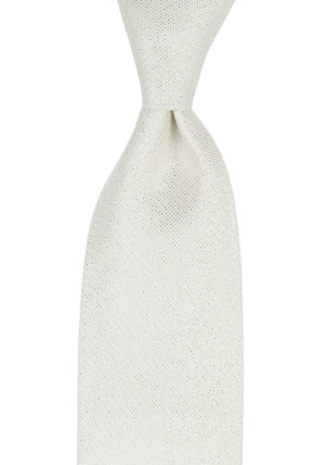 GNISTRANDE WHITE classic tie