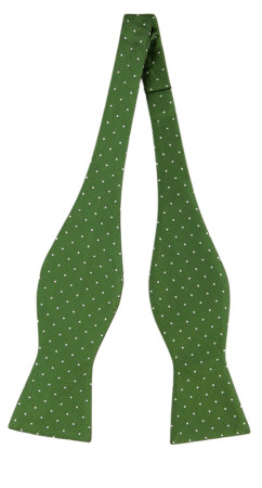 GRONGOLING GREEN self-tie bow tie