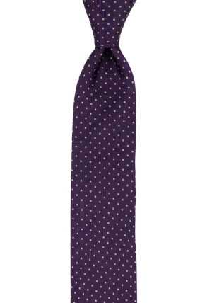 HAGELSTORM PURPLE skinny tie