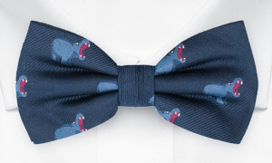HIPPHOORAY BLUE bow tie