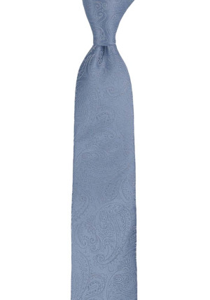 KRAMAS BLUE skinny tie