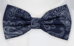 RAJRAJ BLUE bow tie