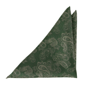 RAJRAJ GREEN pocket square