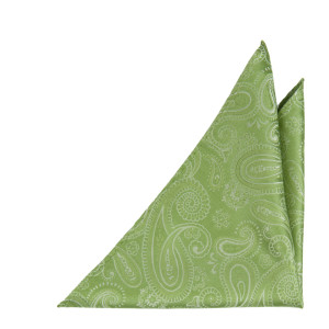 ROMANTISK GREEN pocket square