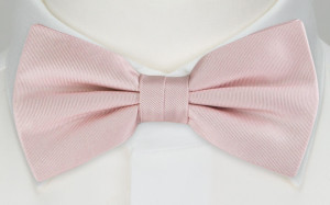 SOLID Dusty pink boy's bow tie