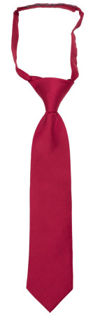 SOLID Fuchsia boys tie small pre-tied