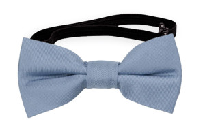 SOLID Light blue baby bow tie