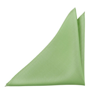 SOLID LIGHT GREEN pocket square