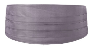 SOLID Violet cummerbund