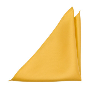 SOLID Yellow pocket square