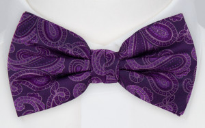 SWINGPJATT PURPLE bow tie