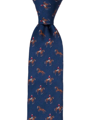 TIEQUESTRIAN BLUE tie