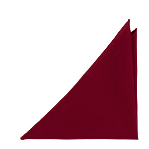 WISTFUL DARK RED pocket square