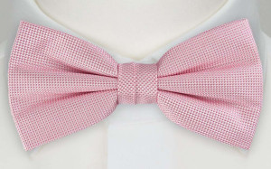YNNEST PINK pre-tied bow tie