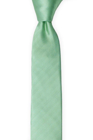 JAGGED Seafoam turquoise boy's tie medium