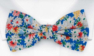 JAUNTY BLUE bow tie