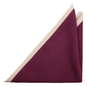 JIDDRA Cerise pocket square