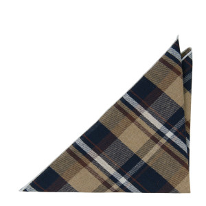 KNOWSTUFF FAWN pocket square