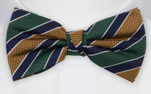 LINEDUP YELLOW GREEN bow tie