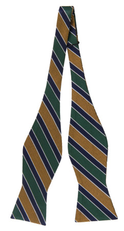 LINEDUP YELLOW GREEN self-tie bow tie