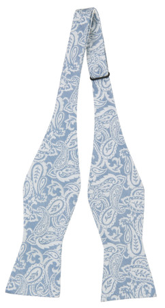 LOVERMERGER BLUE self-tie bow tie