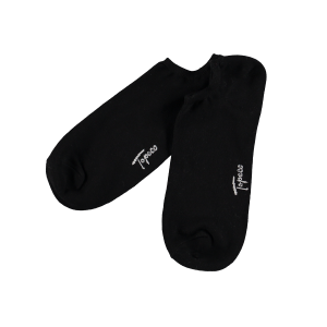 LOW CUT SNEAKERS BLACK socks